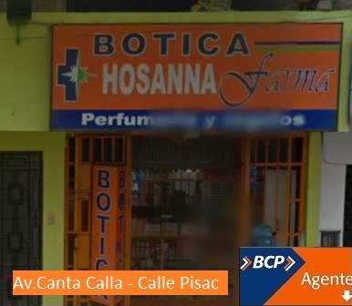 Restaurante BOTICA HOSANNA
